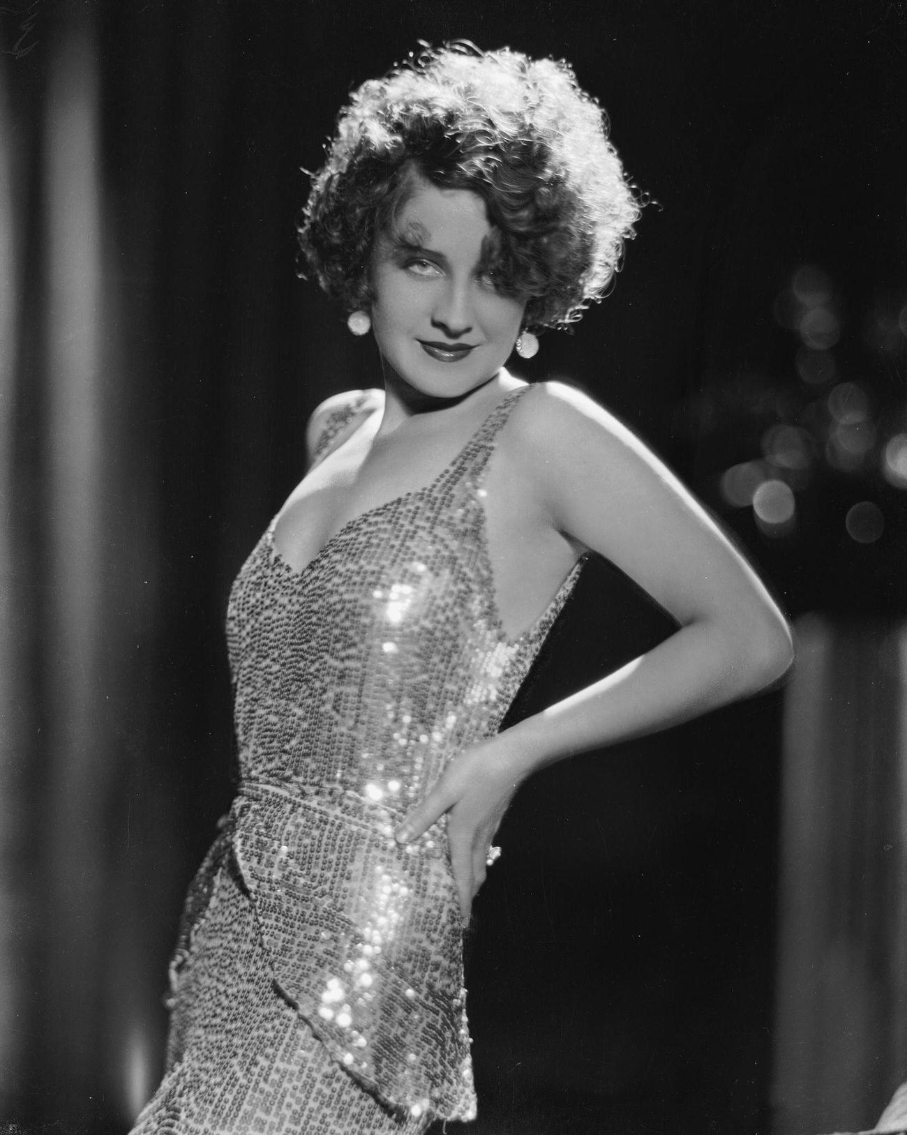 Norma Shearer In A Publicity Shot For 'The Divorcee', 1930.