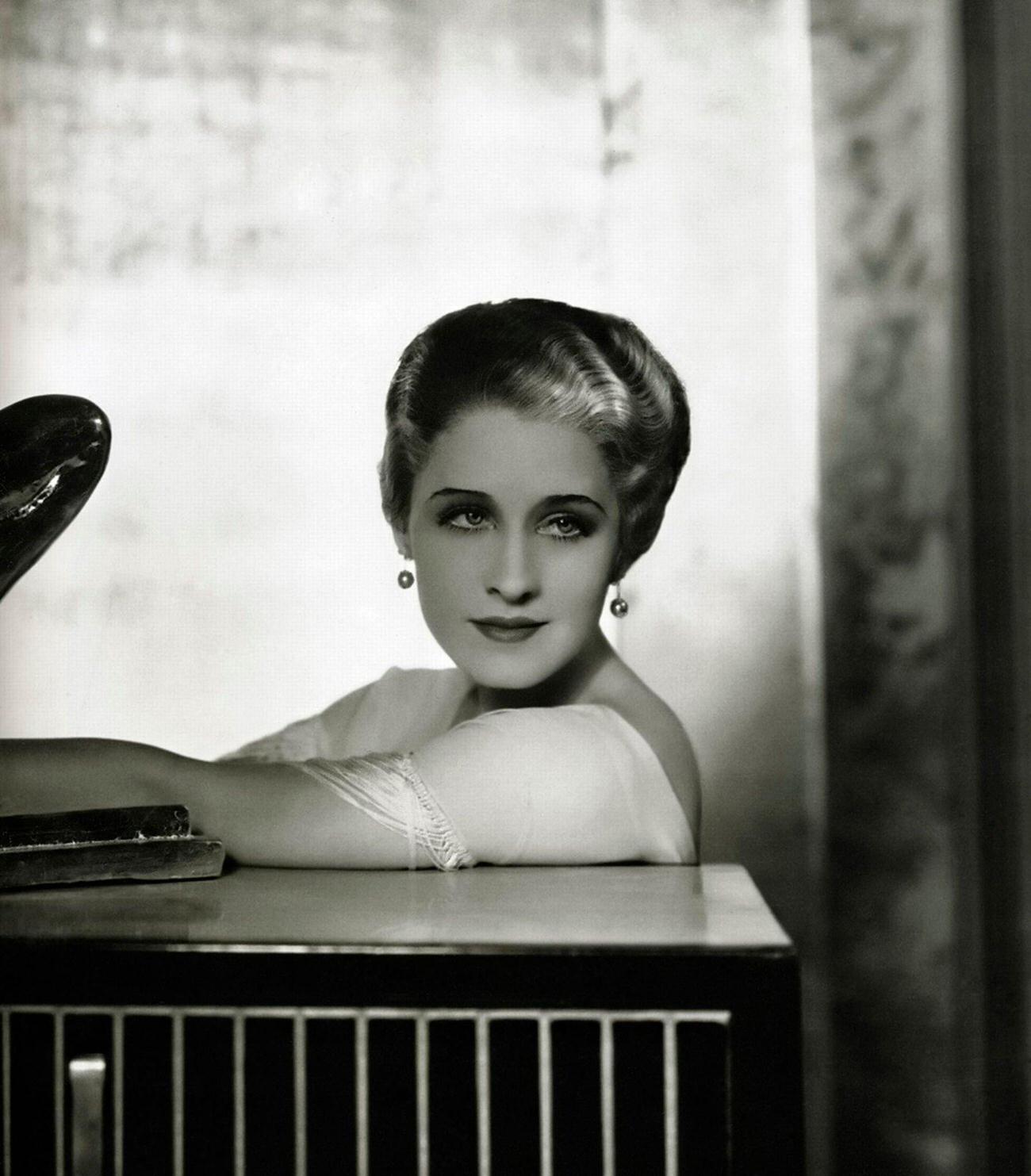 Norma Shearer In A Scene From &Amp;Quot;Strange Interlude.&Amp;Quot;