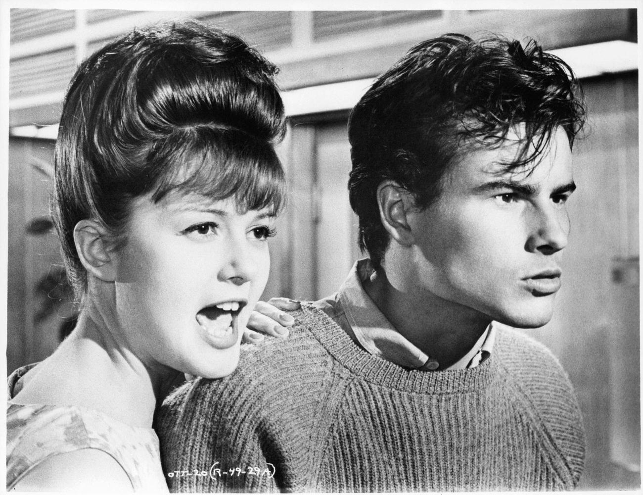 Pamela Tiffin And Horst Buchholz In 'One, Two, Three', 1961.