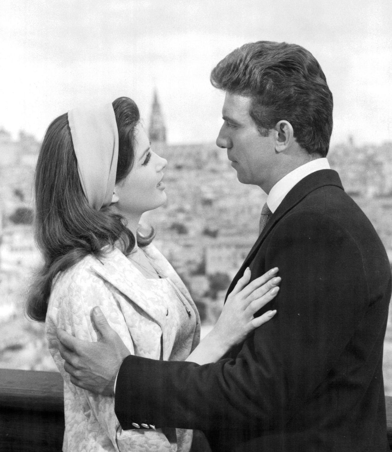 Pamela Tiffin And Anthony Franciosa In 'The Pleasure Seekers', 1964.