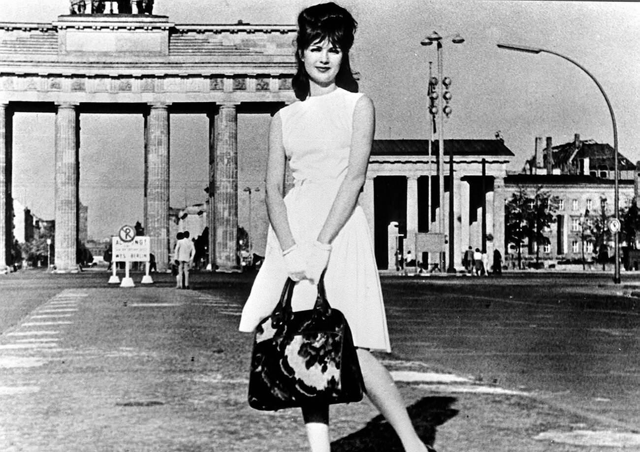 Pamela Tiffin In 'One, Two, Three', 1961, West Berlin.