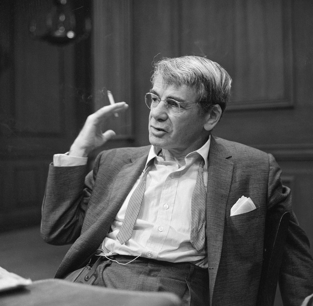 Paul Muni In An Episode Of Playhouse 90, 'The Last Clear Chance', 1958.