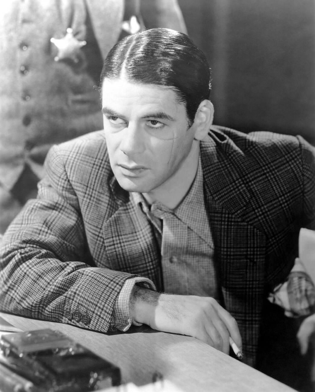 Paul Muni In &Amp;Quot;Scarface&Amp;Quot;, Directed By Howard Hawks, 1932.