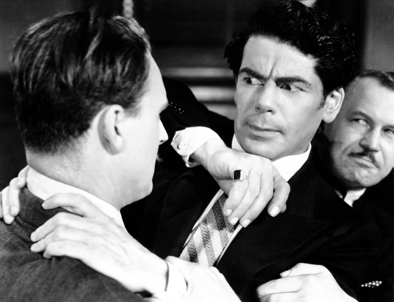 Paul Muni In &Amp;Quot;Bordertown&Amp;Quot;, 1935.