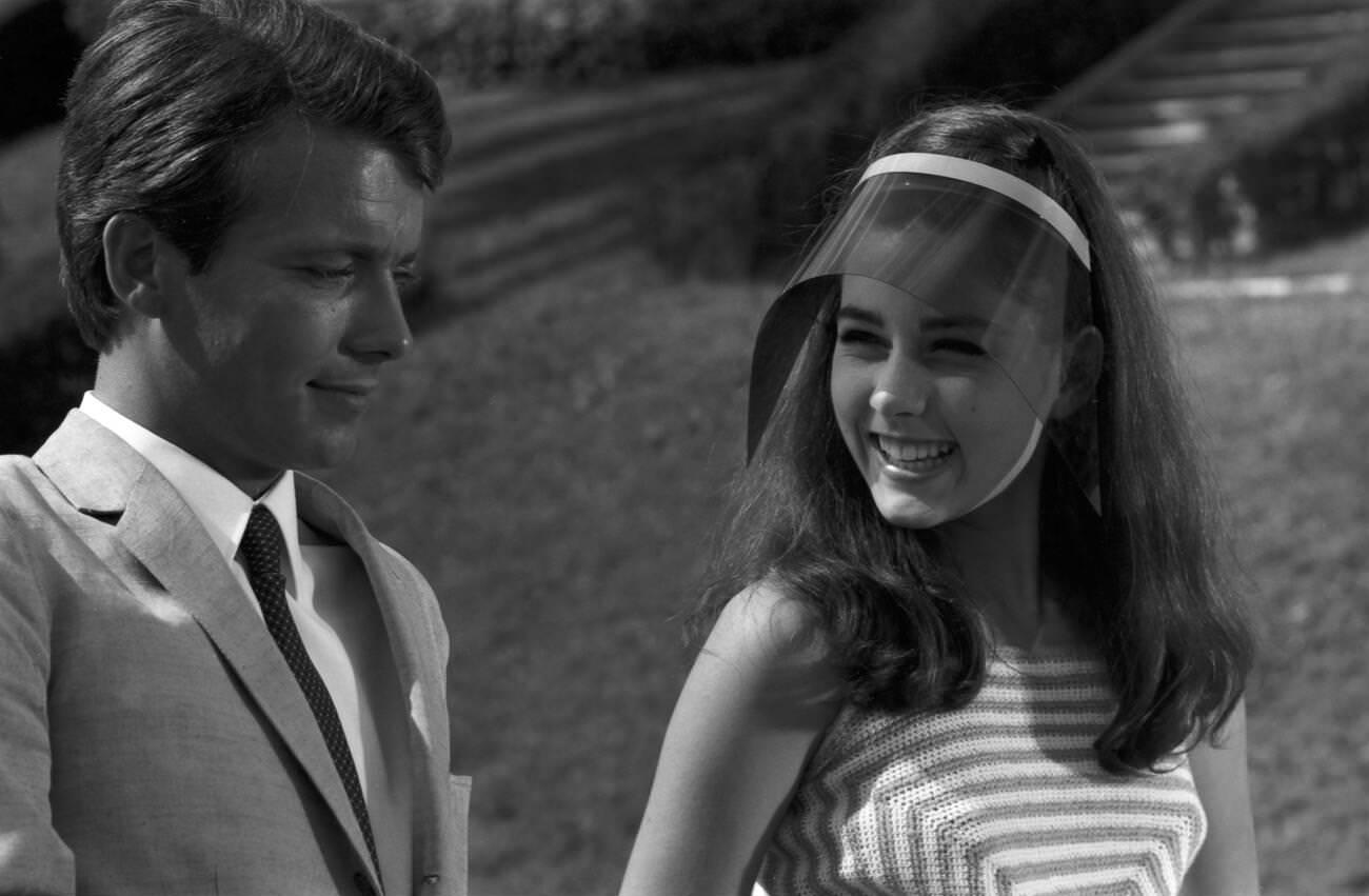 Romina Power And Robert Hoffmann In 'Das Gewisse Etwas Der Frauen', 1966, Germany.