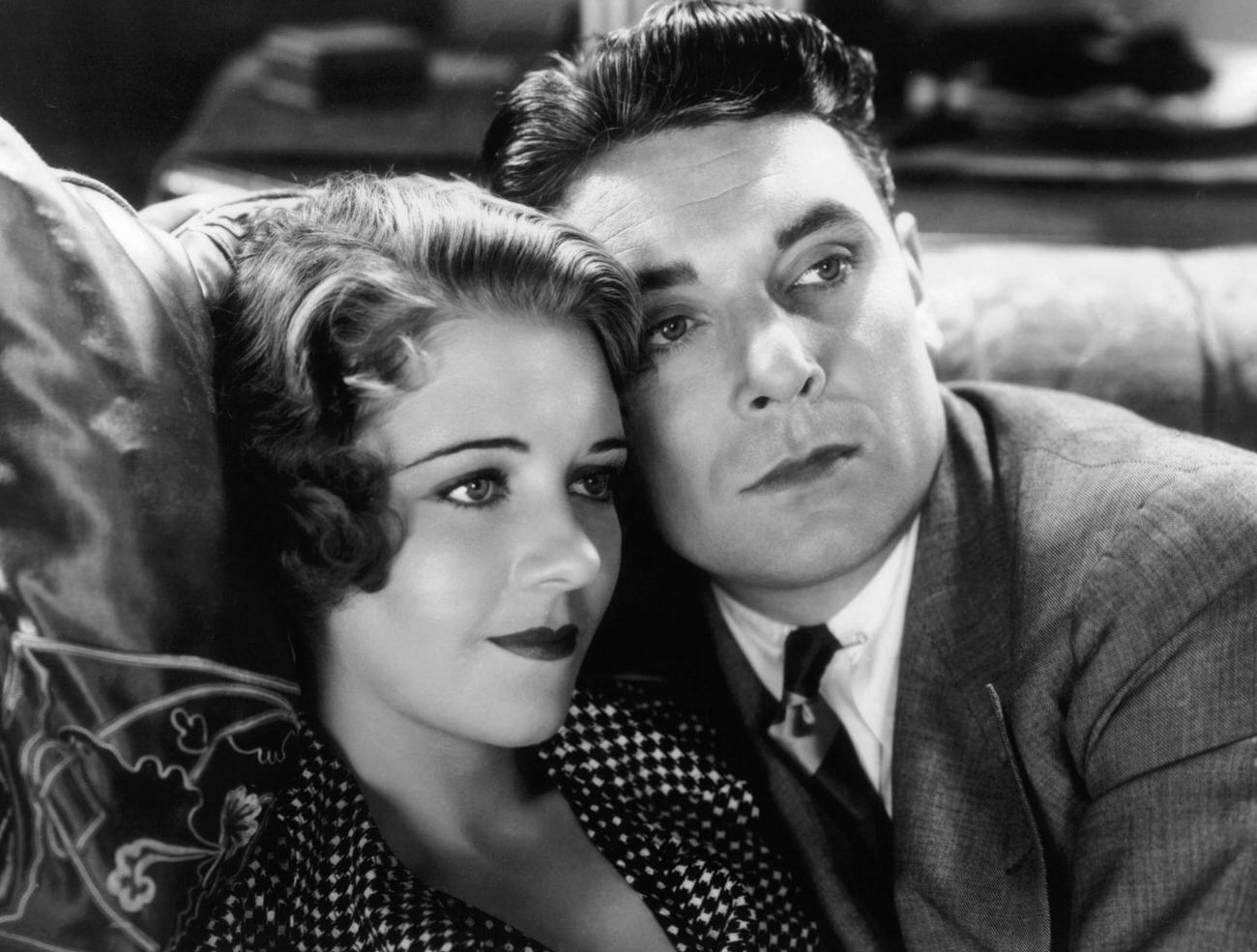 Ruby Keeler And George Brent In '42Nd Street', 1933.