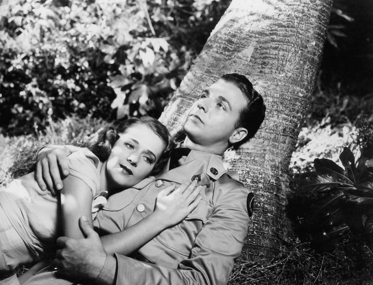 Ruby Keeler And Dick Powell In 'Flirtation Walk', 1934.