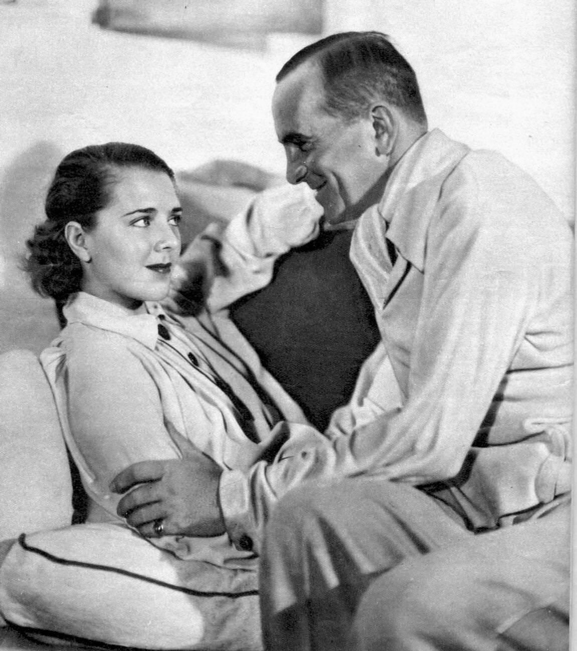 Ruby Keeler And Al Jolson, 1936.