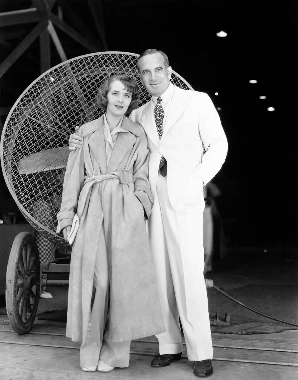 Al Jolson And Ruby Keeler, 1934.