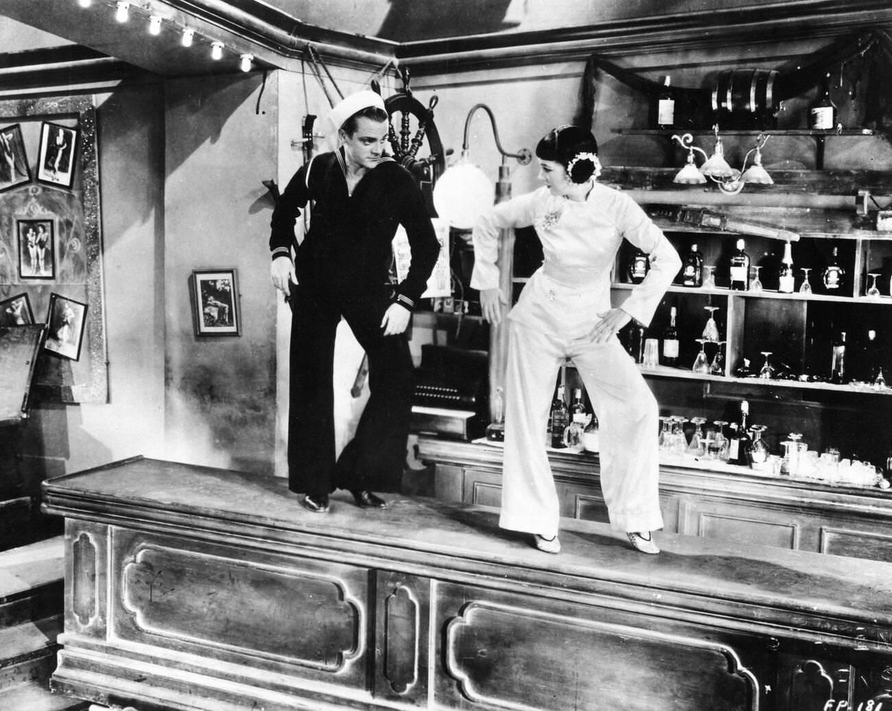 &Amp;Quot;Footlight Parade&Amp;Quot;, 1933, With James Cagney And Ruby Keeler In 'Shanghai Lil' Sequence.