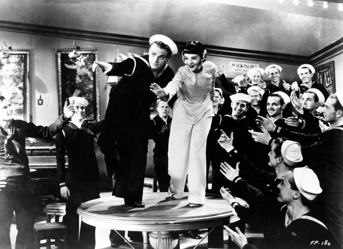 &Amp;Quot;Footlight Parade&Amp;Quot;, 1933, With James Cagney And Ruby Keeler In 'Shanghai Lil' Sequence.