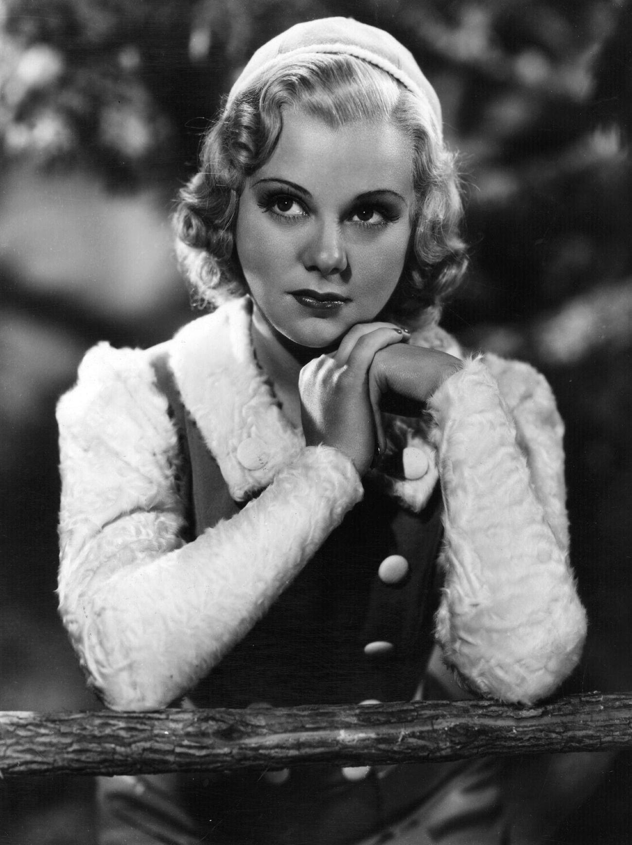 Sonja Henie In One Of Her Hollywood Musicals, Circa 1933.