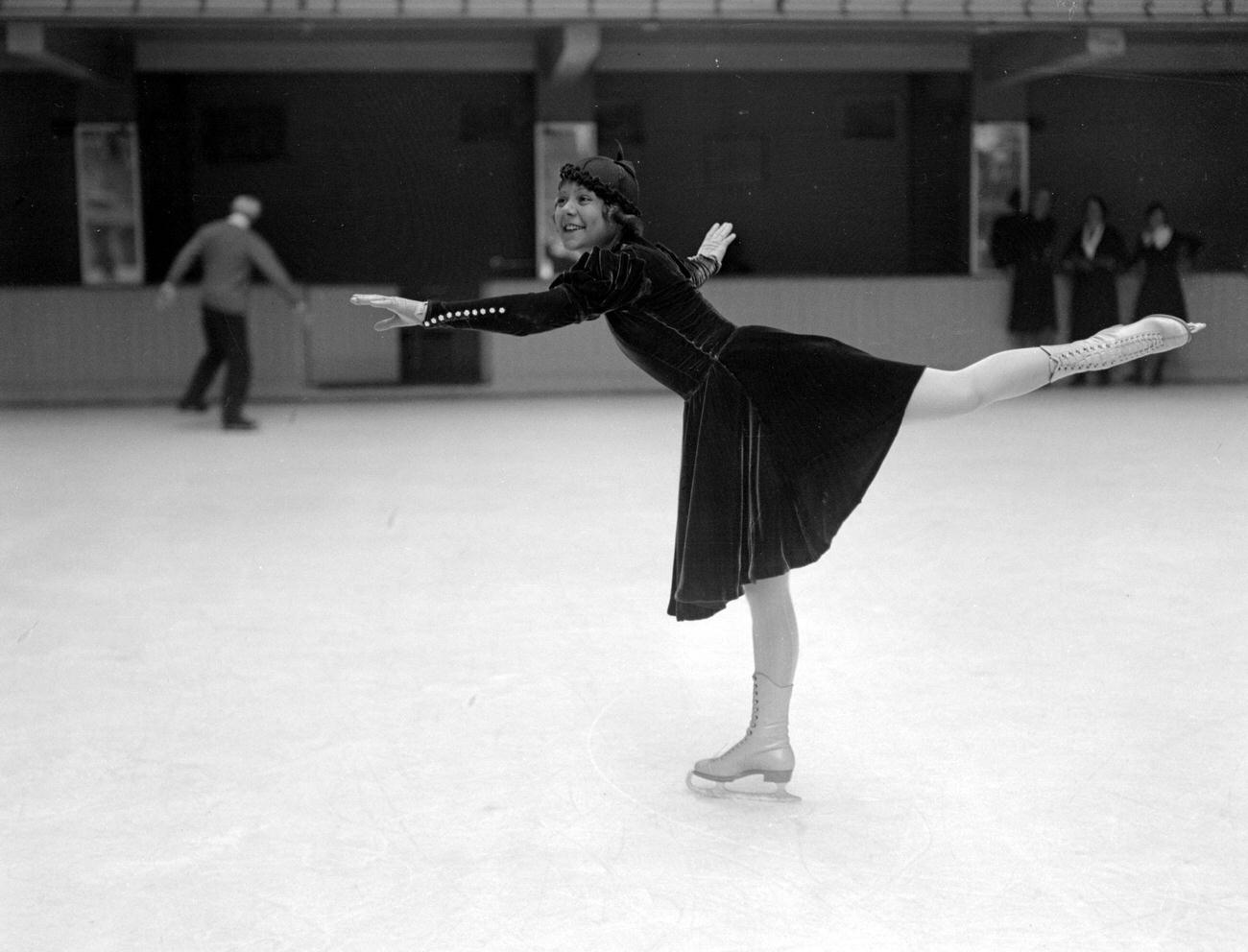 Sonja Henie In London.