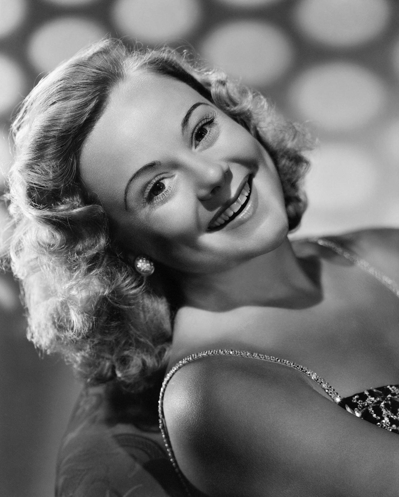 Sonja Henie, Figure Skater And Actress.