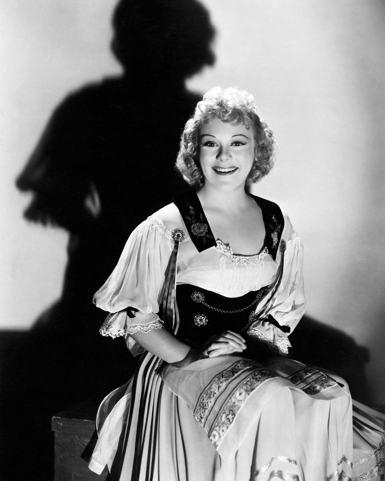 Sonja Henie In Her Film Debut 'One In A Million', 1936.