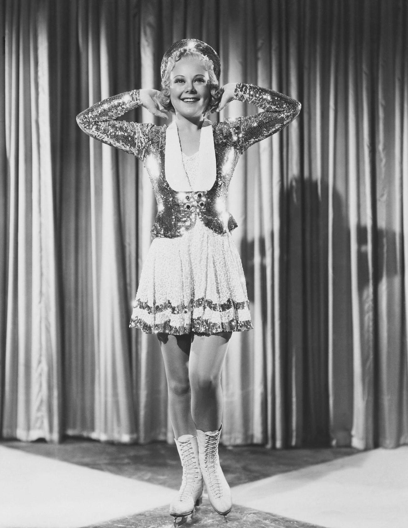 Sonja Henie As Lili Heiser In The 1937 Film &Amp;Quot;Thin Ice.&Amp;Quot;