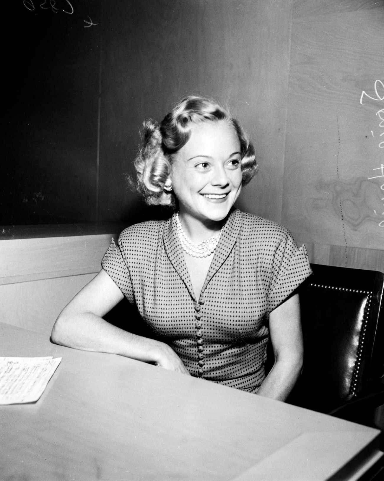 Sonia Henie In Court, May 28, 1952.
