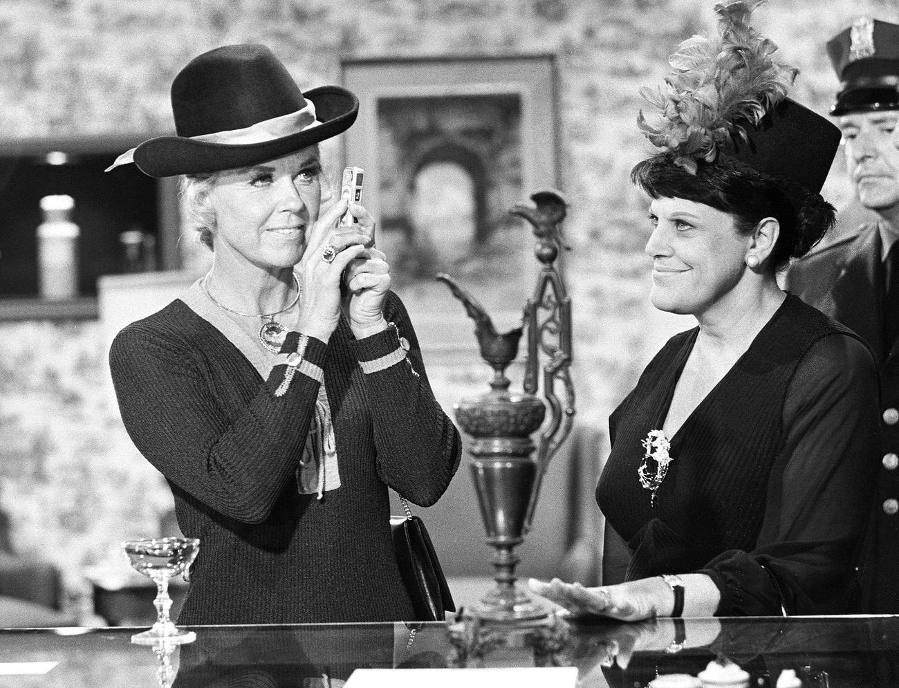 'The Doris Day Show' With Doris Day And Kaye Ballard, Episode 'Happiness Is Not Being Fired', August 23, 1971.