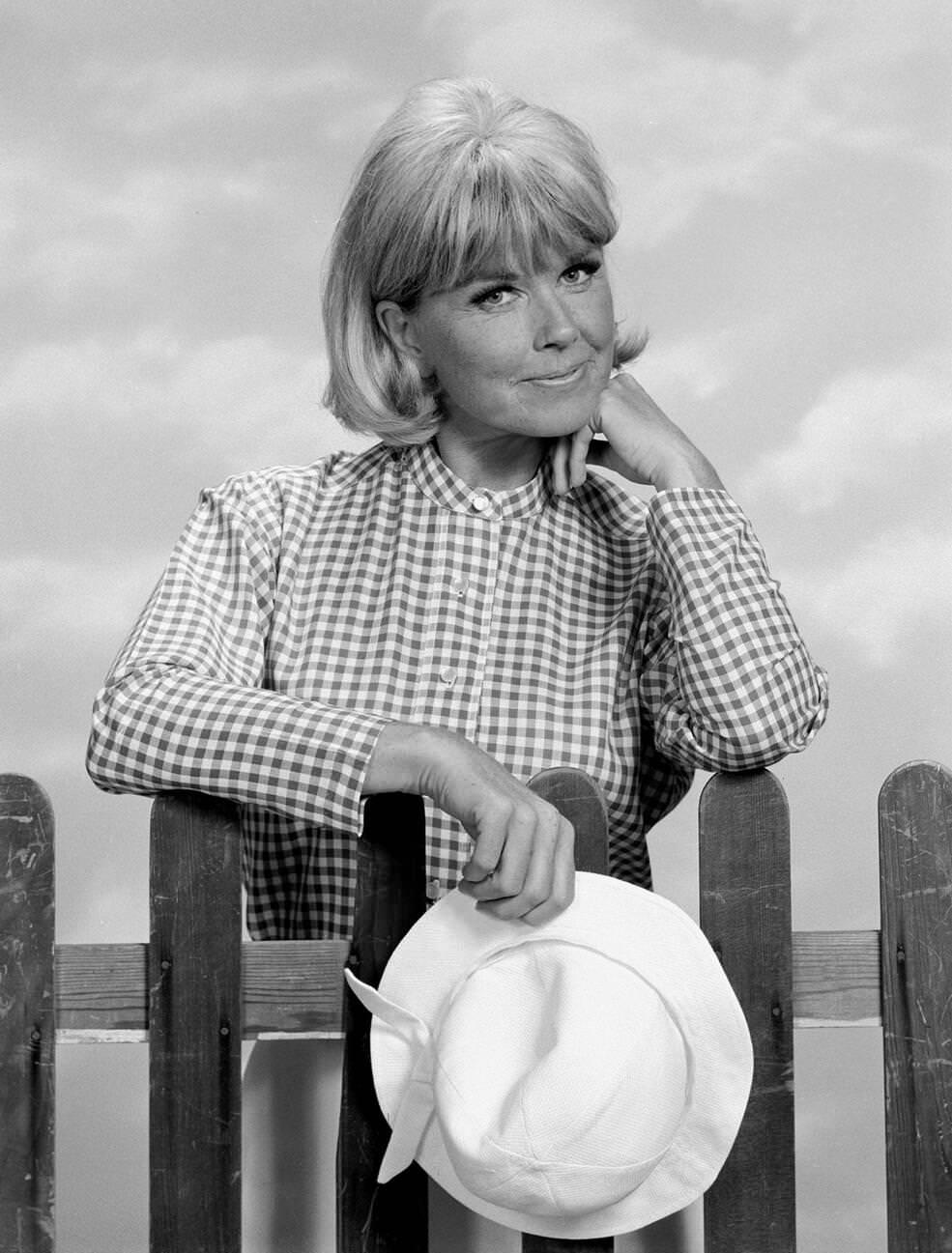 Doris Day In 'The Doris Day Show', Wearing A Hat, 1968.