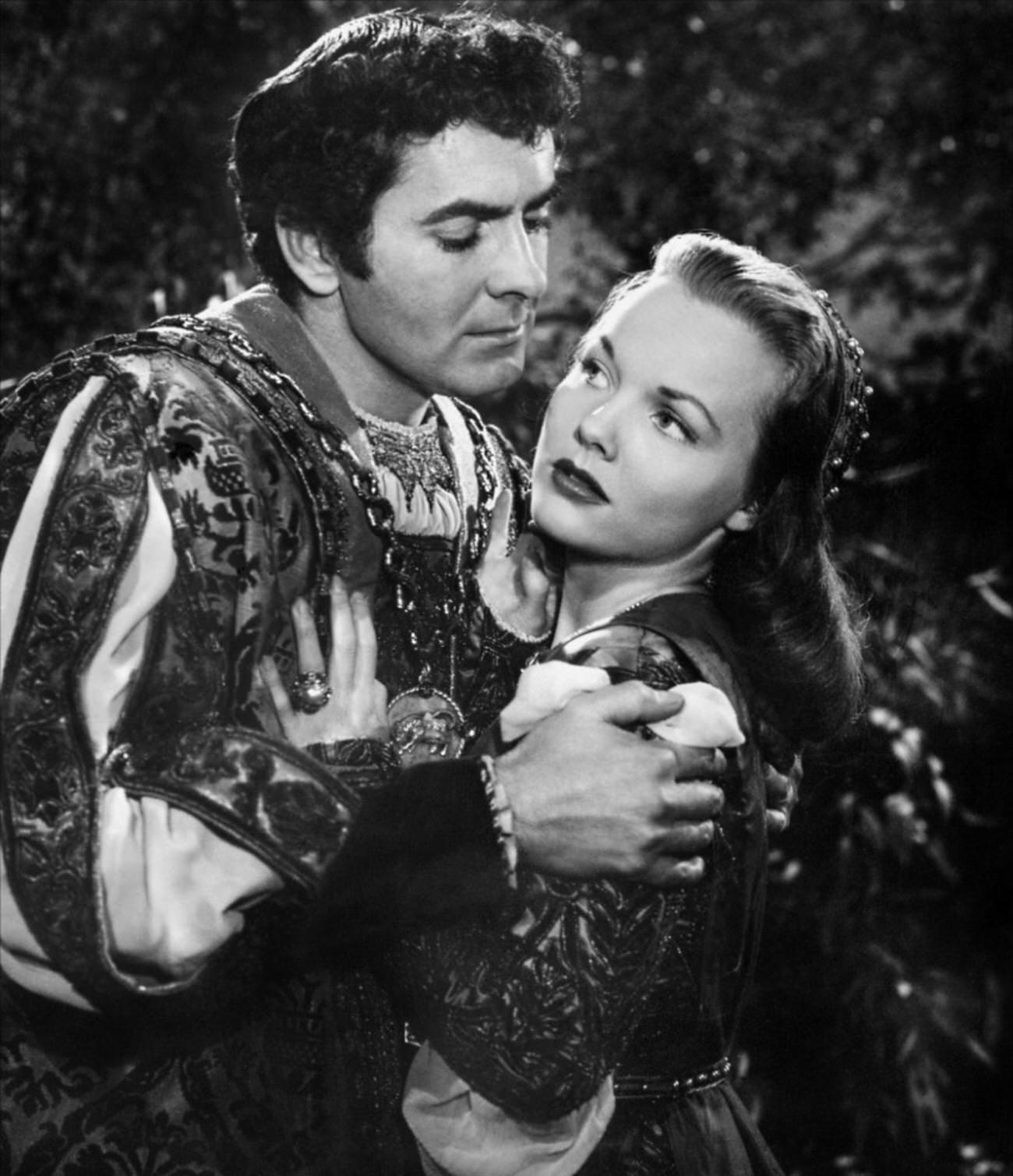 Wanda Hendrix And Tyrone Power, Jr. In &Amp;Quot;Prince Of Foxes&Amp;Quot;, 1949.