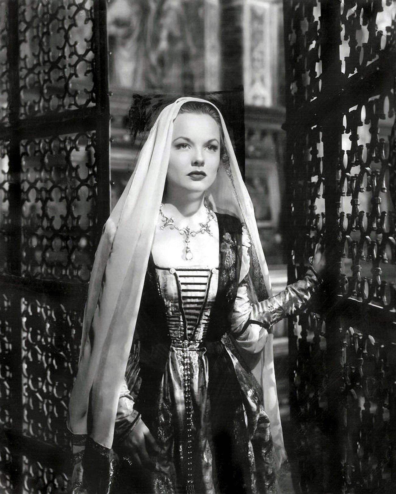 Wanda Hendrix In A Scene From &Amp;Quot;Prince Of Foxes&Amp;Quot;, 1949.