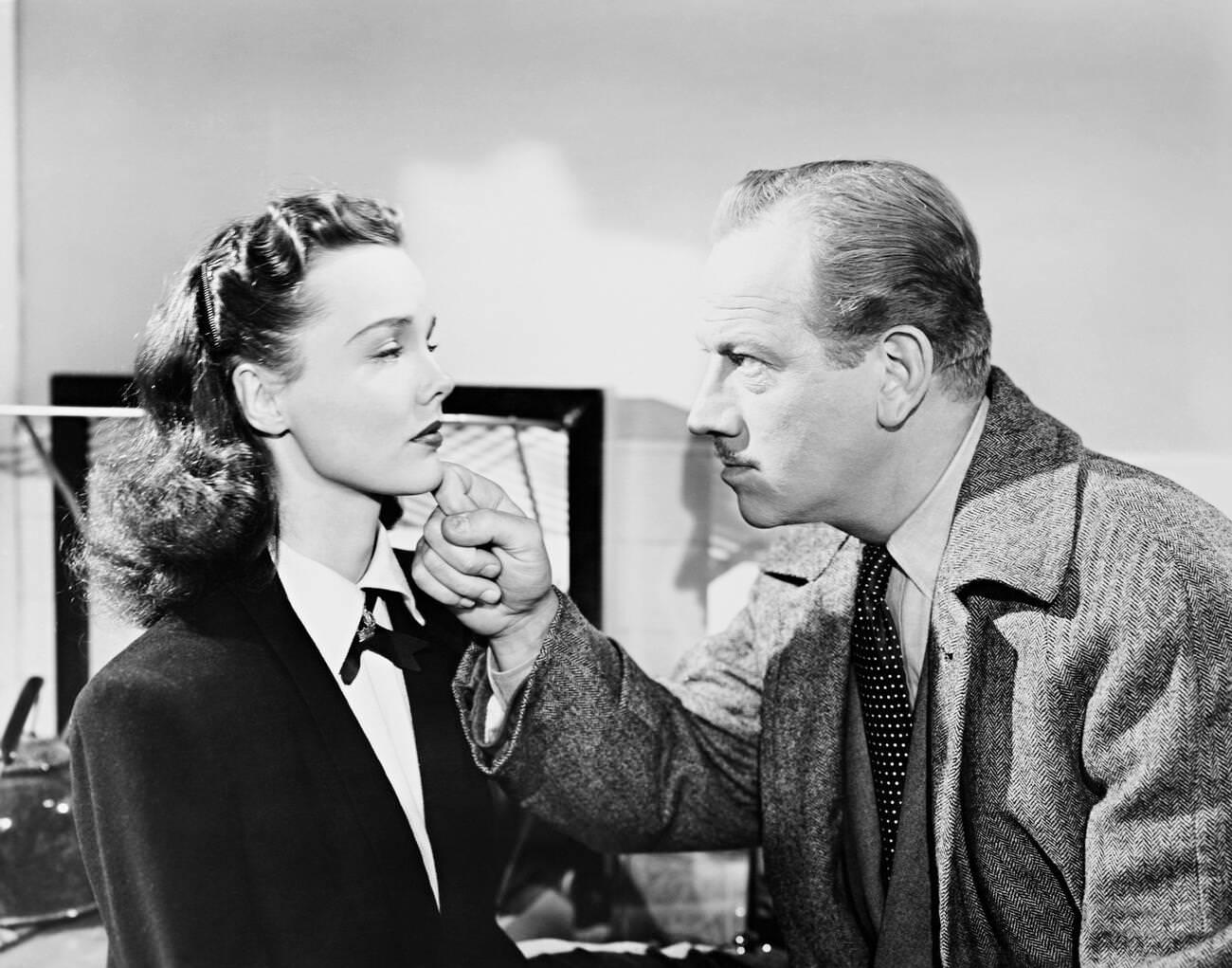 Wanda Hendrix And Melvyn Douglas In 'My Own True Love', 1948.