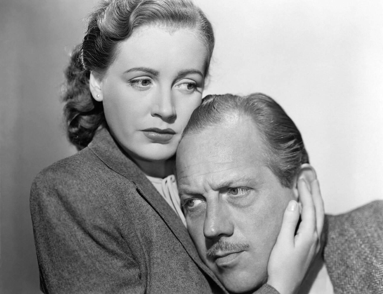 Wanda Hendrix And Melvyn Douglas In 'My Own True Love', 1948.