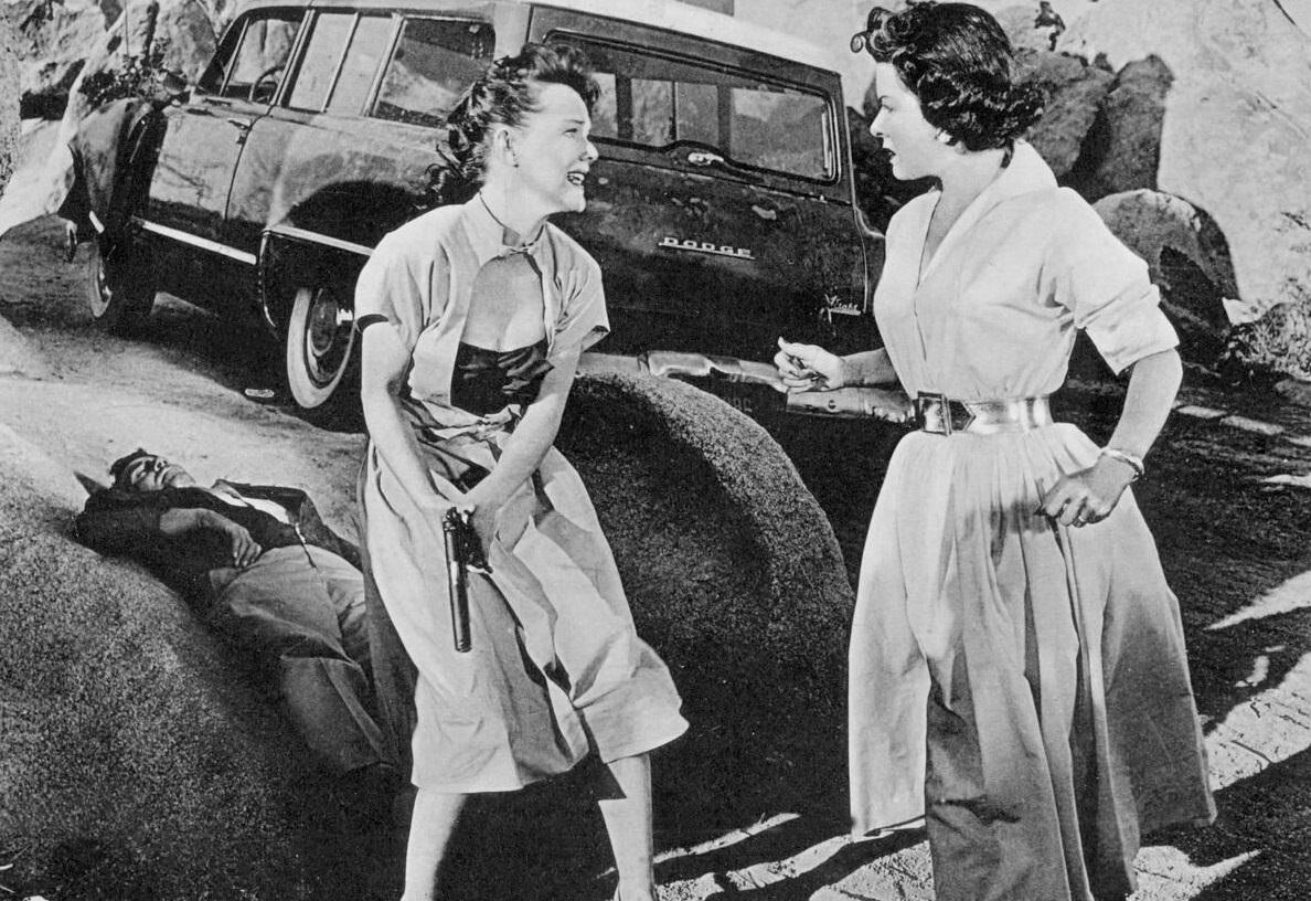 Wanda Hendrix In 'Highway Dragnet', 1954.