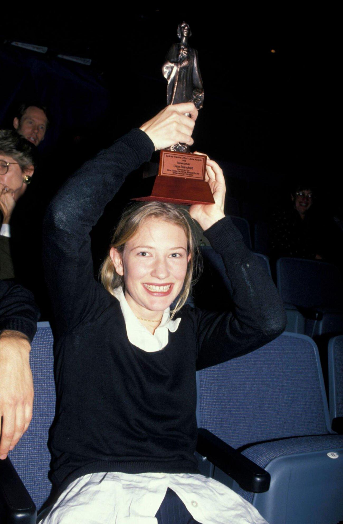 Cate Blanchett At The Sydney Critics Awards, 1994.