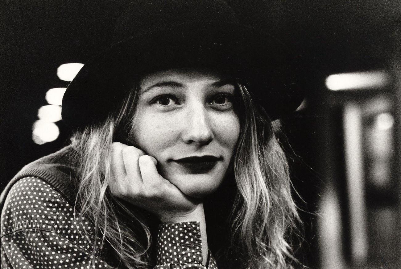 Cate Blanchett At The Wharf Theatre In Sydney, 1994.