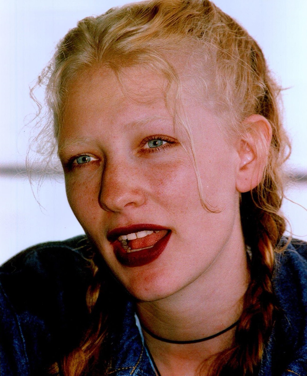 Cate Blanchett At The Wharf Theatre, 1995.