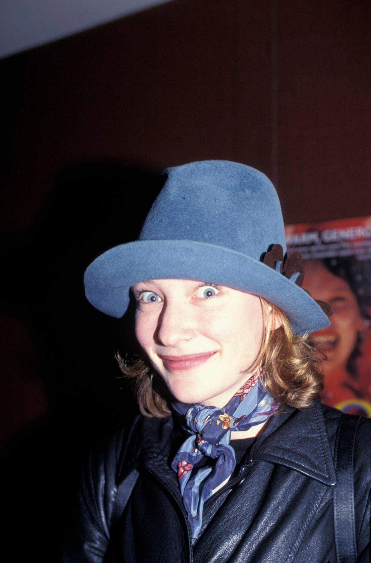 Cate Blanchett At The Premiere Of &Amp;Quot;Thank God He Met Lizzie&Amp;Quot; In Sydney, 1998.