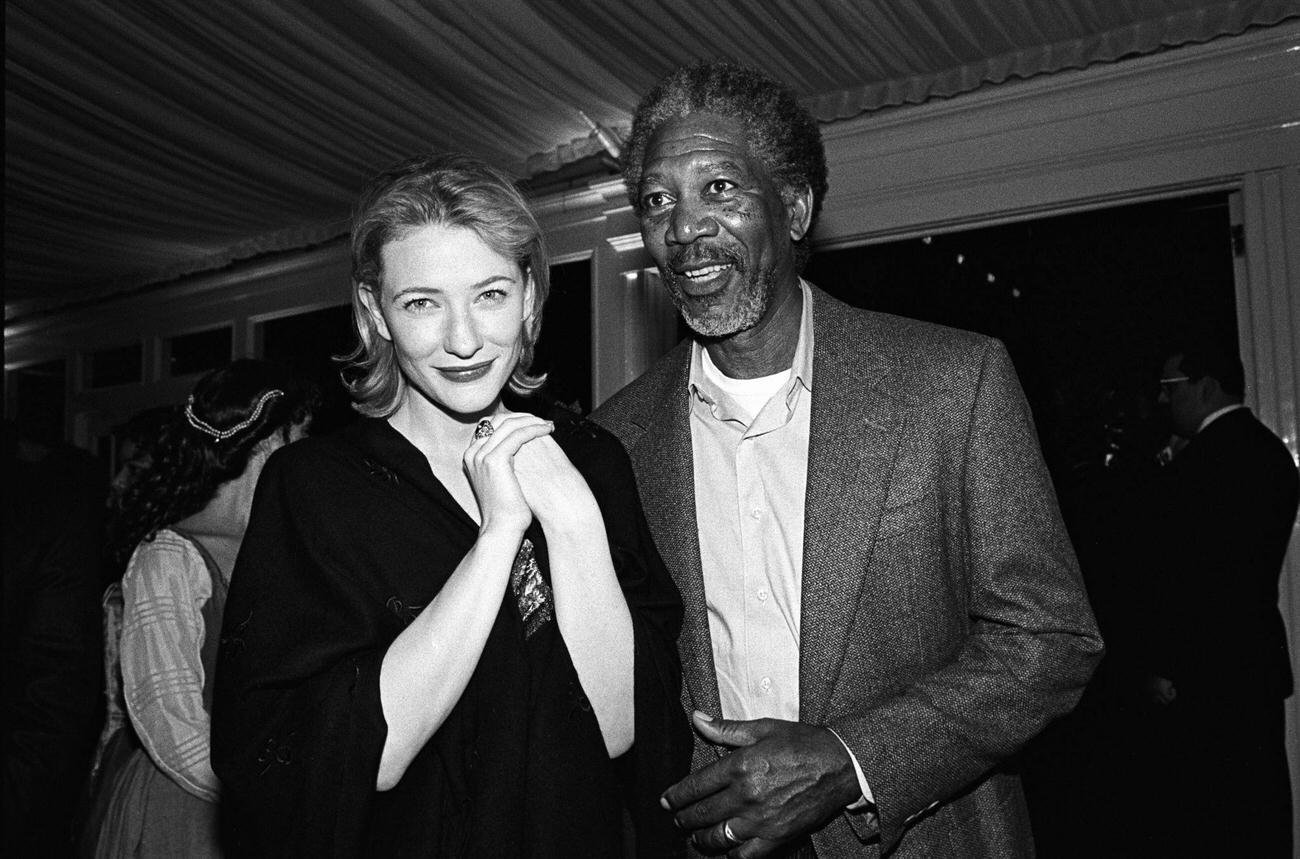 Cate Blanchett At The &Amp;Quot;Elizabeth&Amp;Quot; Premiere Party In New York, 1998.