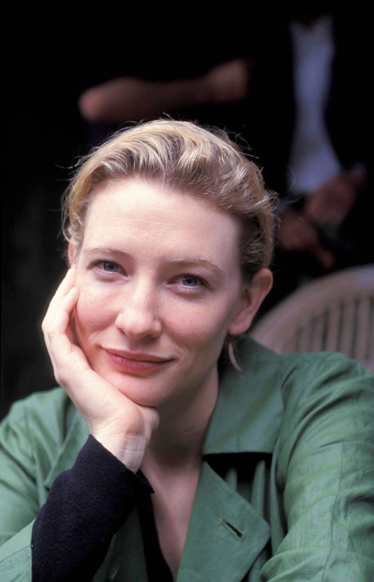Cate Blanchett At The 1999 Belvoir St. Theatre Season Launch In Sydney.