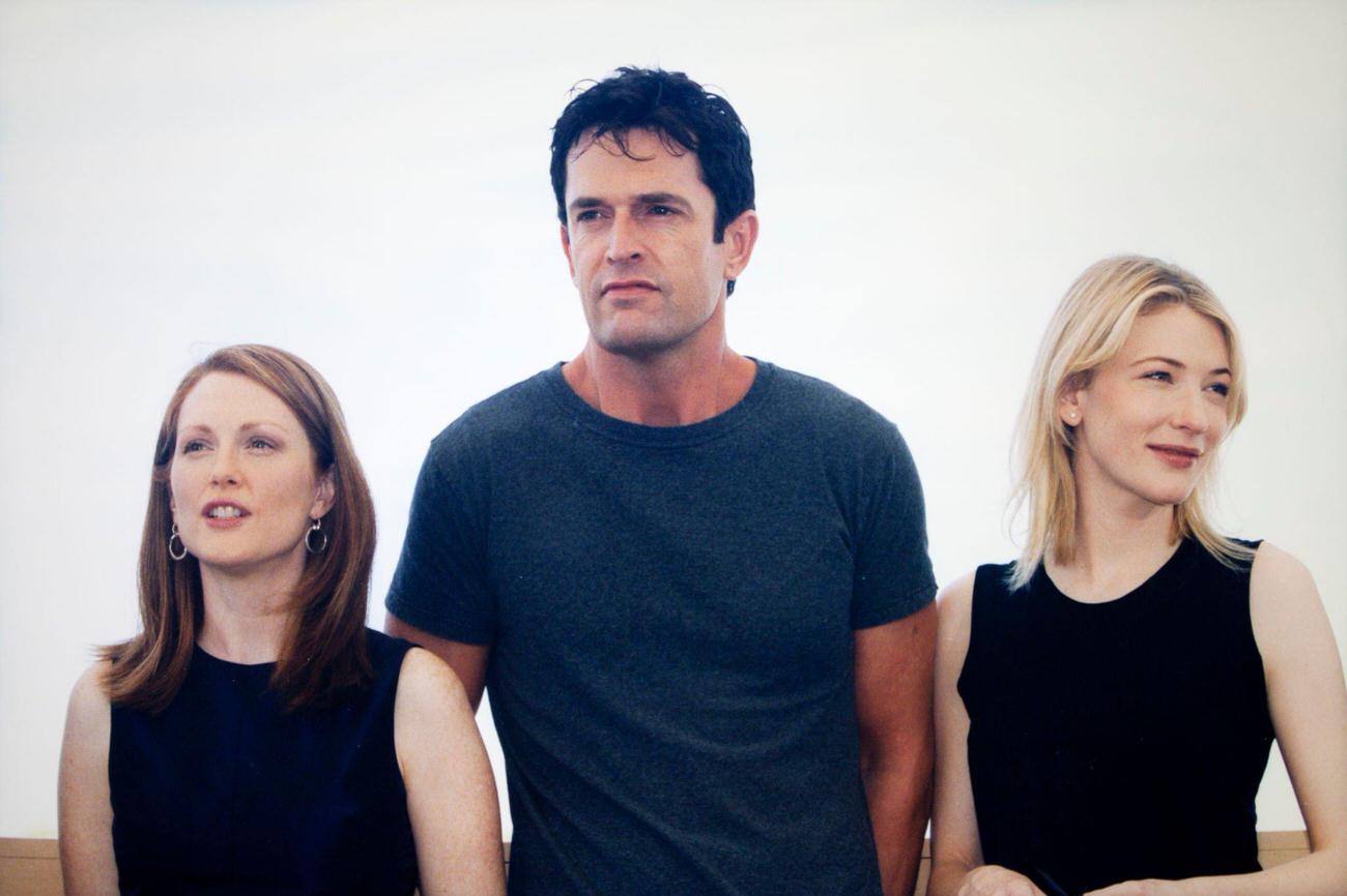 Julianne Moore, Rupert Everett, And Cate Blanchett At The Cannes Film Festival, 1999, Cannes, France.