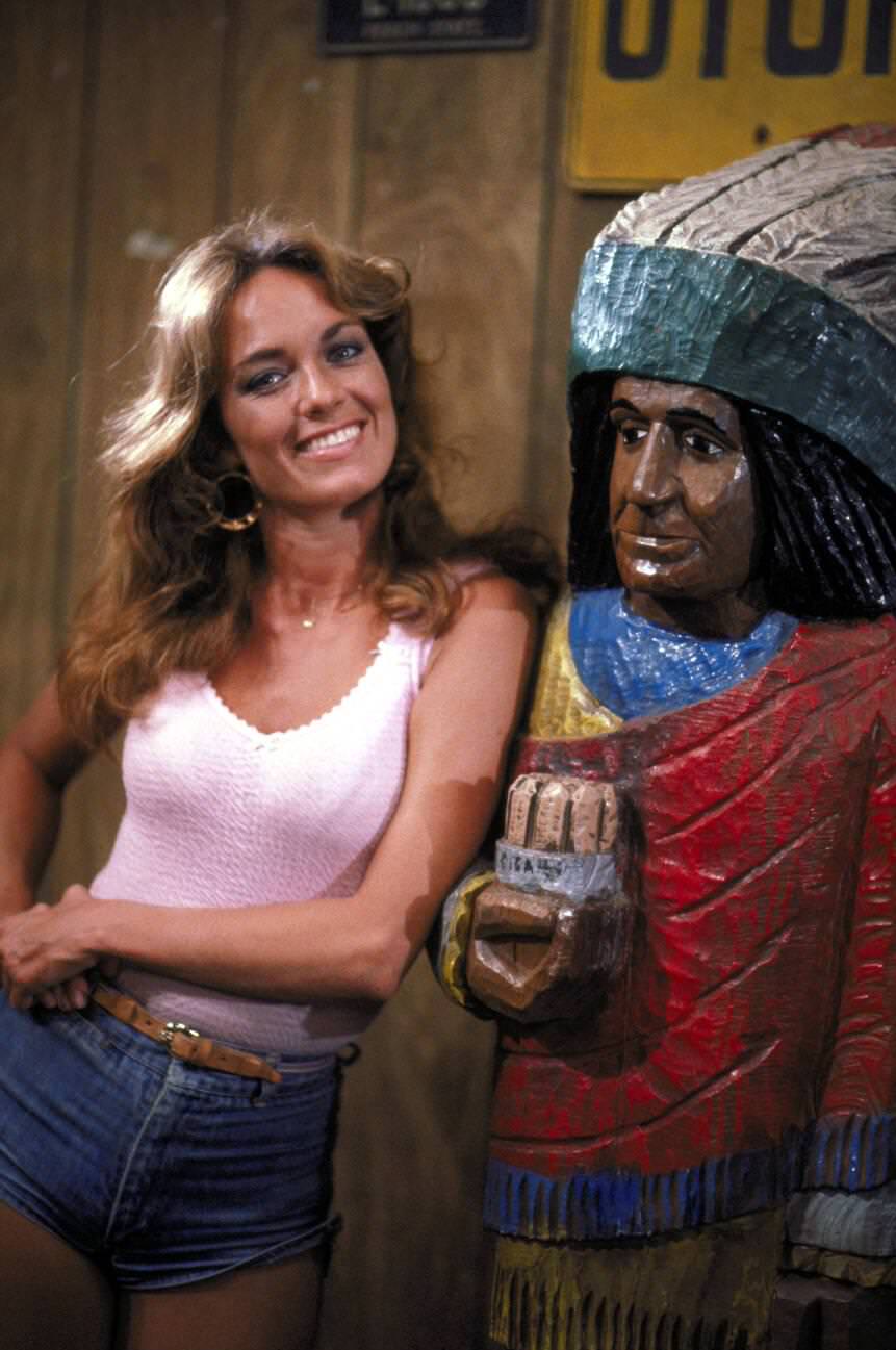 Catherine Bach In 'The Dukes Of Hazzard' Tv Series, 1979 - 1985.