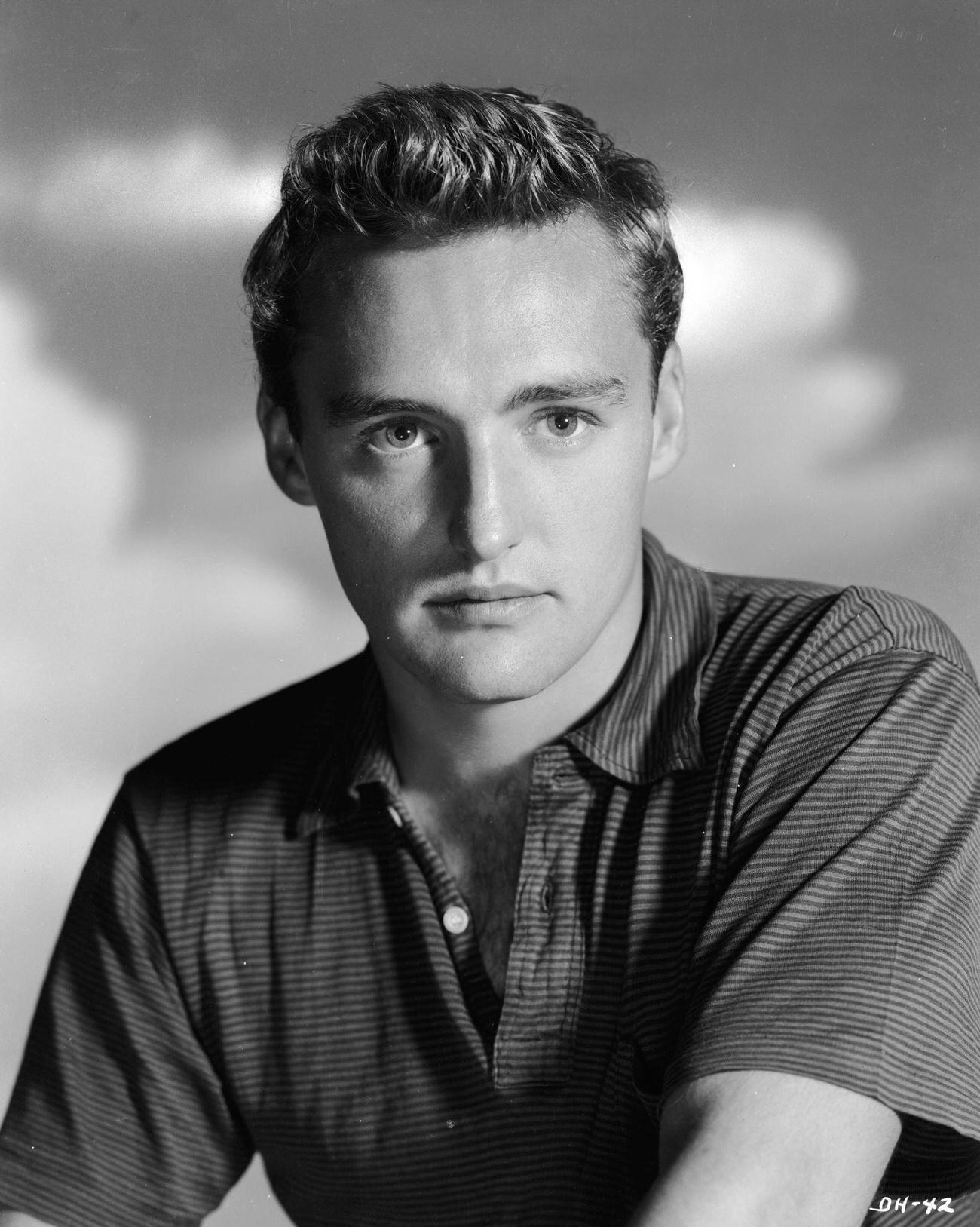 Dennis Hopper In The Early Stage Of His Movie Career, 1955.