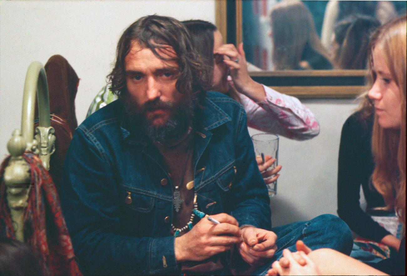 Dennis Hopper In 'The American Dreamer' At Mabel Dodge Luhan House, 1970.