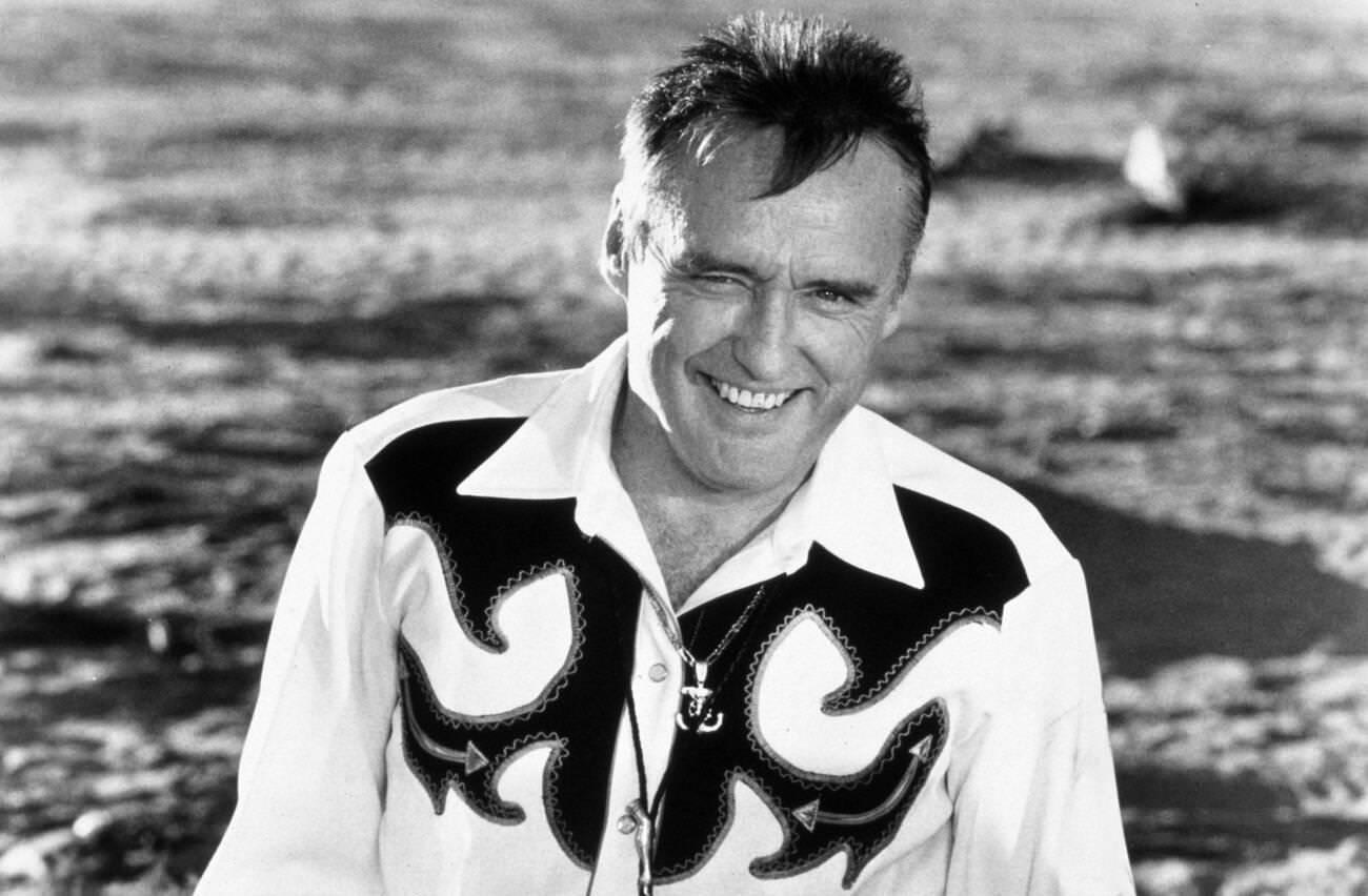 Dennis Hopper In 'Eye Of The Storm', 1991.