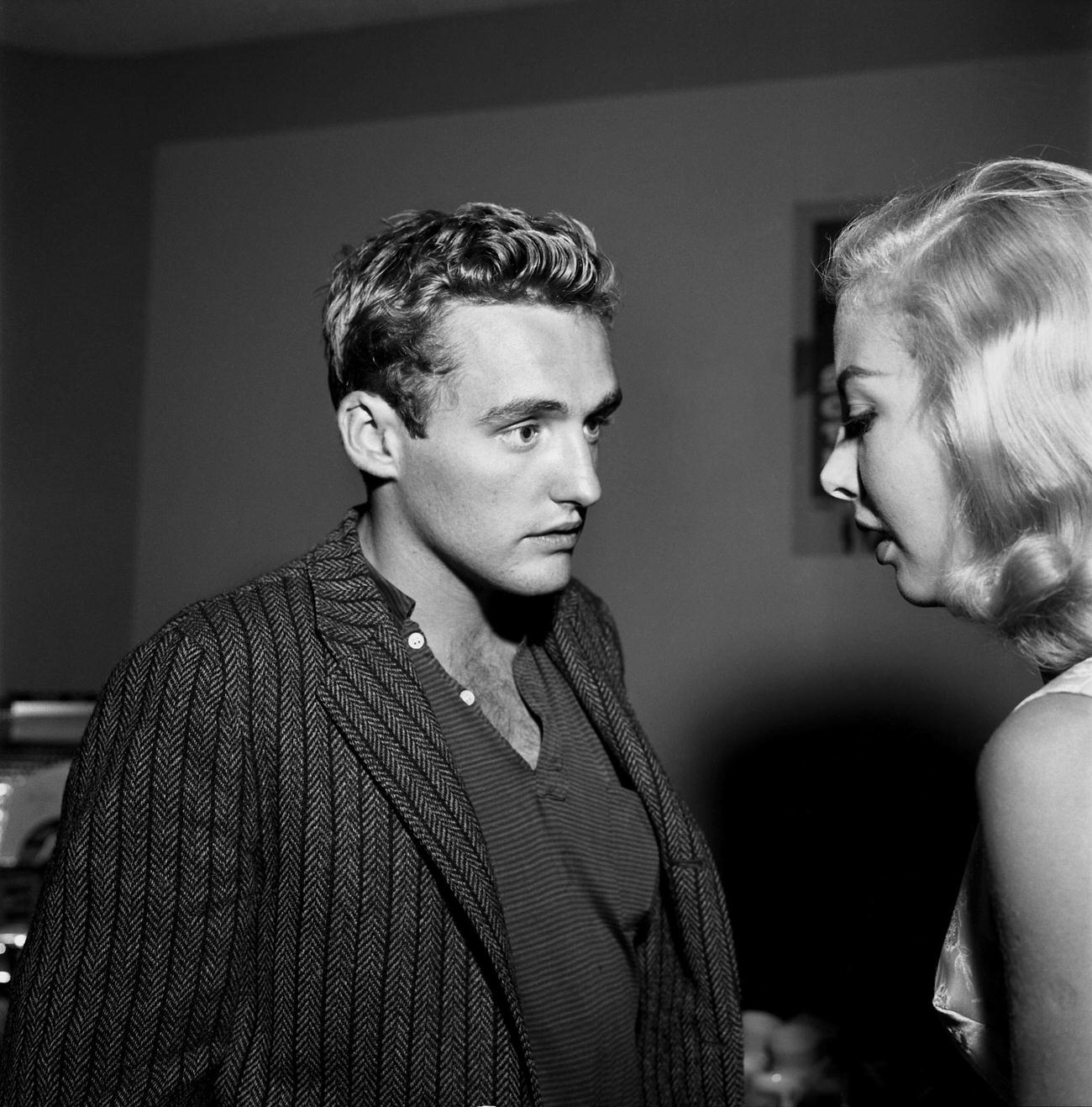 Dennis Hopper Attending A Paramount Pictures Party In Los Angeles, 1957.