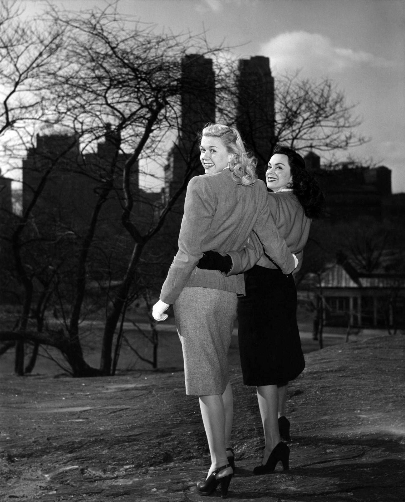 Doris Day With Kitty Kallen