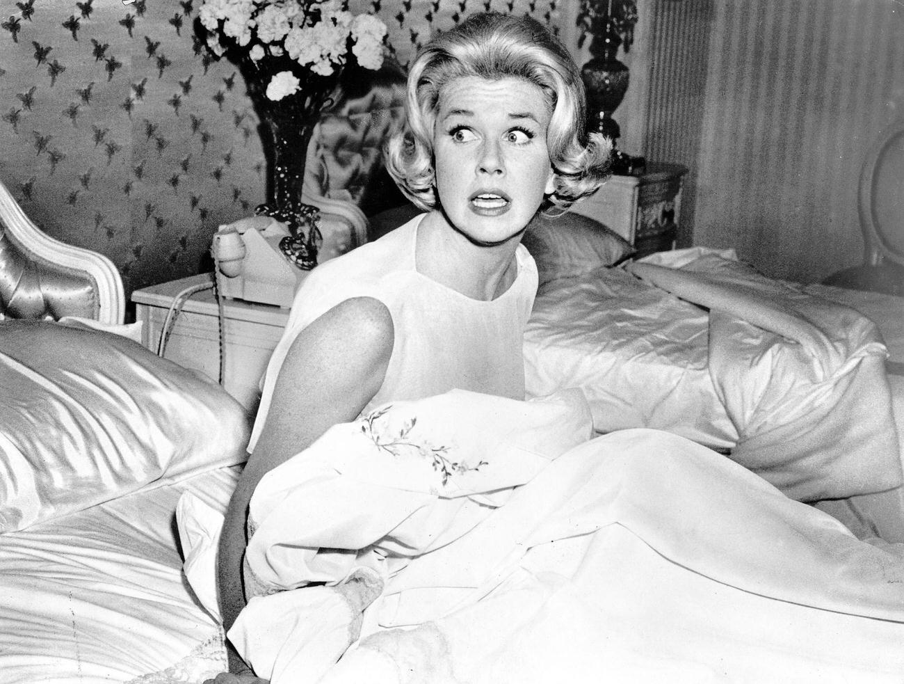 Doris Day In 'Midnight Lace', Circa 1960.