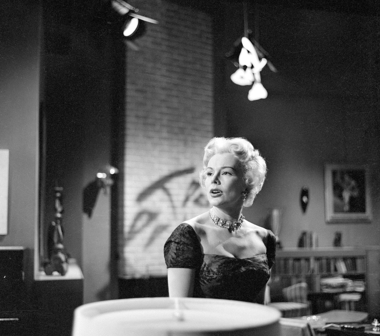 Eva Gabor As Mandarin Jones In Cbs'S Studio One, March 29, 1954.