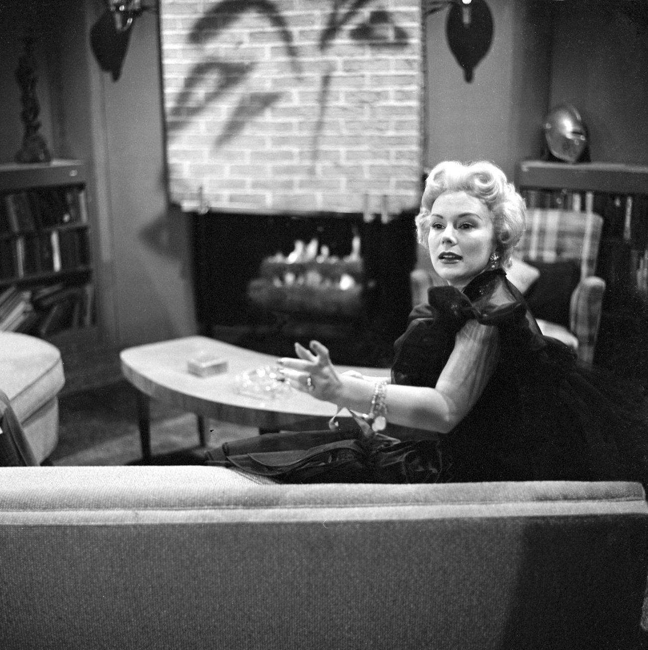 Eva Gabor As Mandarin Jones In Cbs'S Studio One, March 29, 1954.