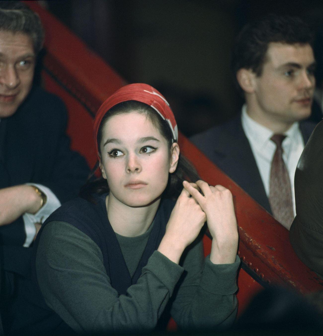 Geraldine Chaplin In Paris, 1960.
