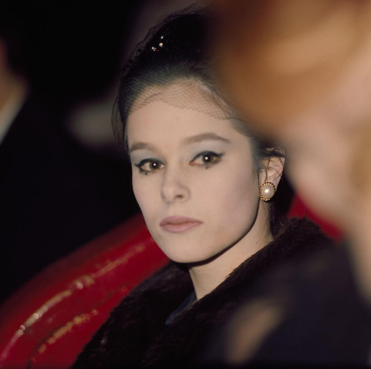 Geraldine Chaplin In Paris, 1960.