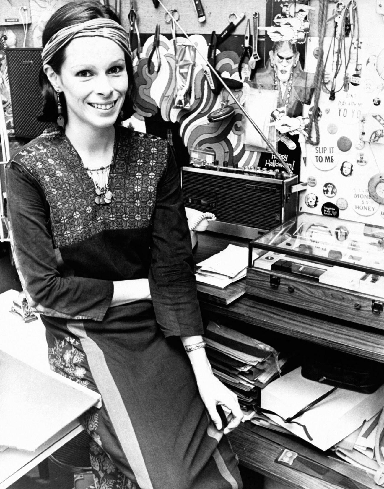 Geraldine Chaplin, 1970.