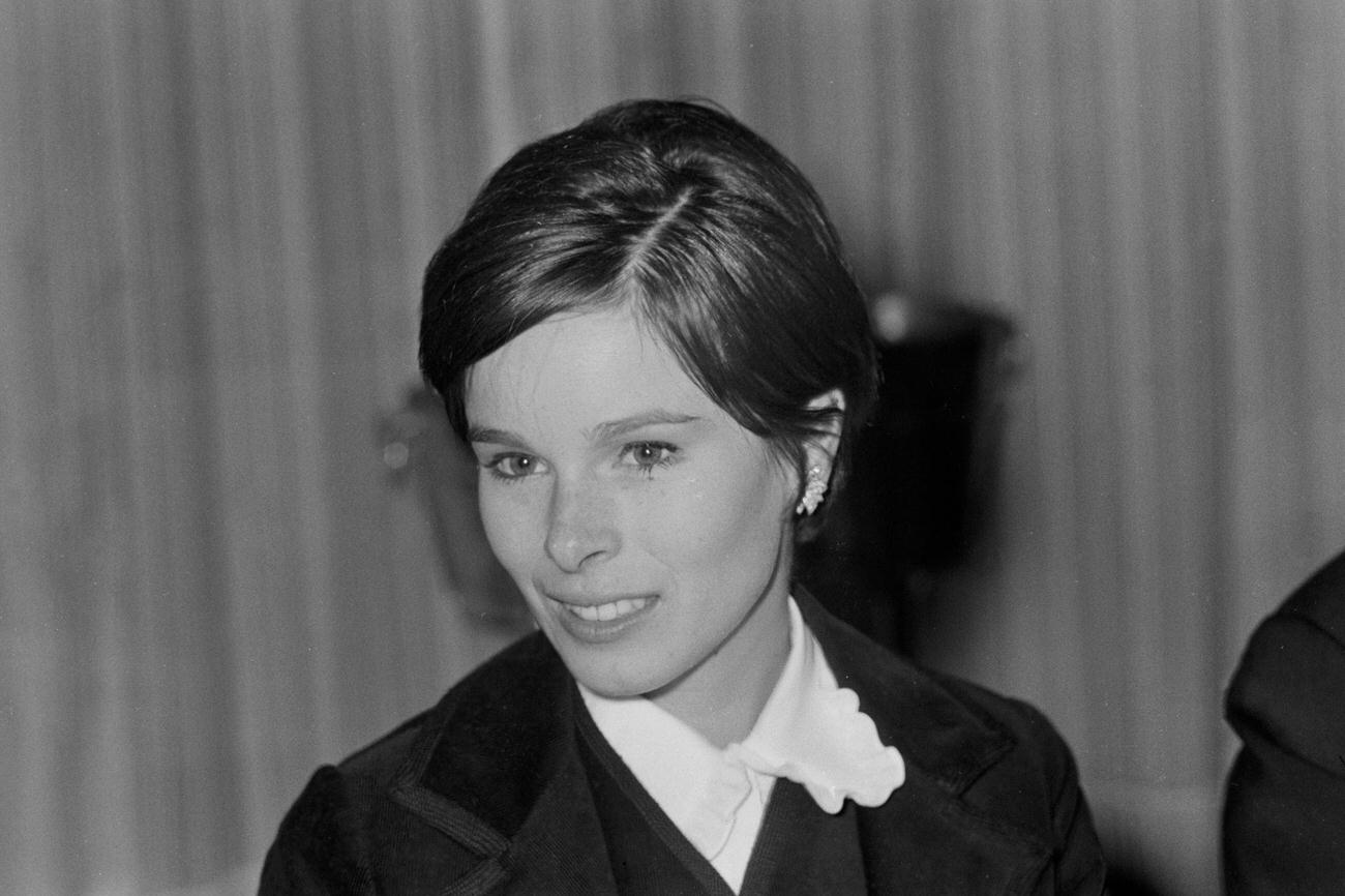 Geraldine Chaplin At A Party During The Cannes Film Festival, France, May 1967.