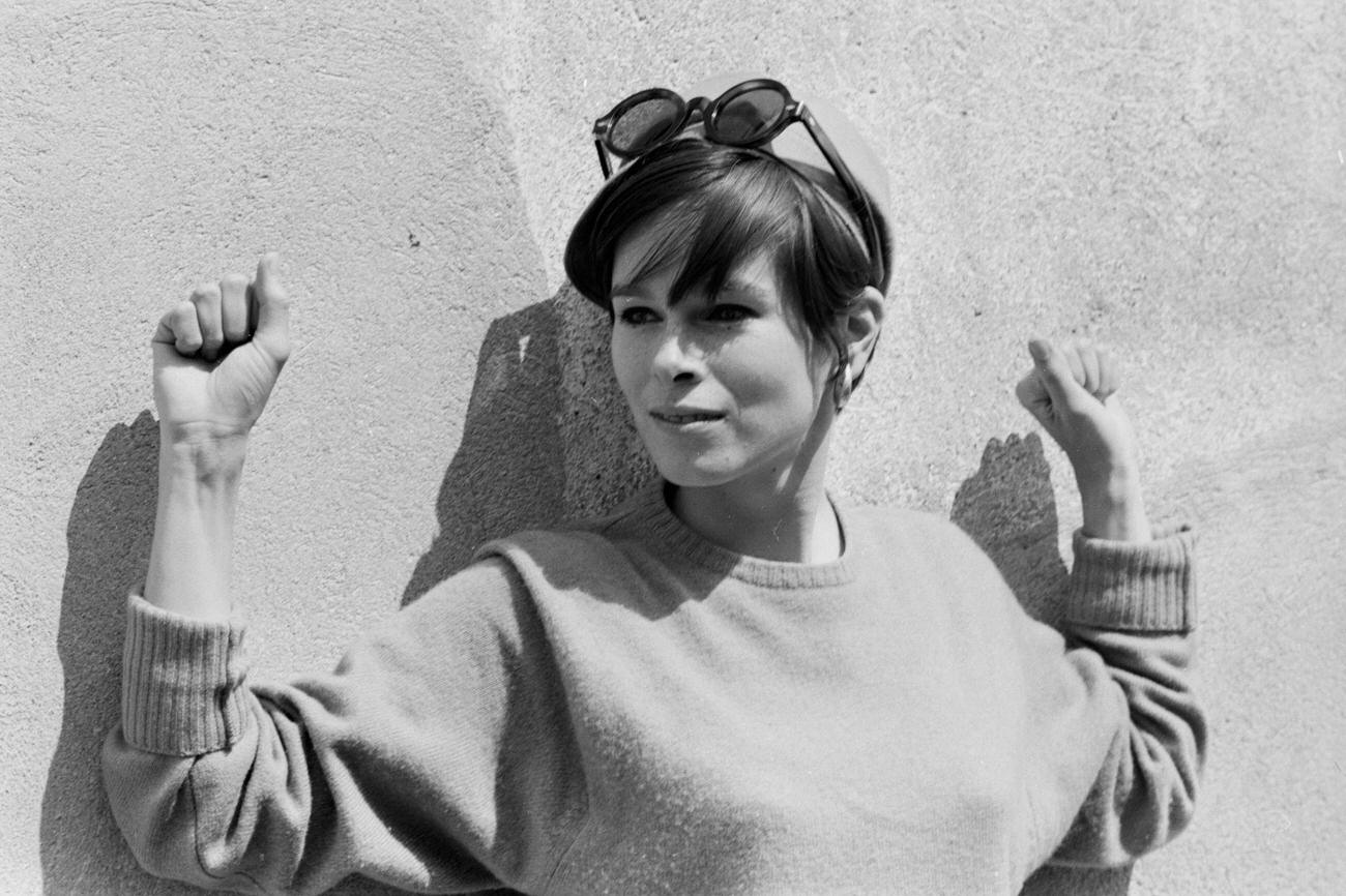 Geraldine Chaplin At The Cannes Film Festival, France, May 1967.