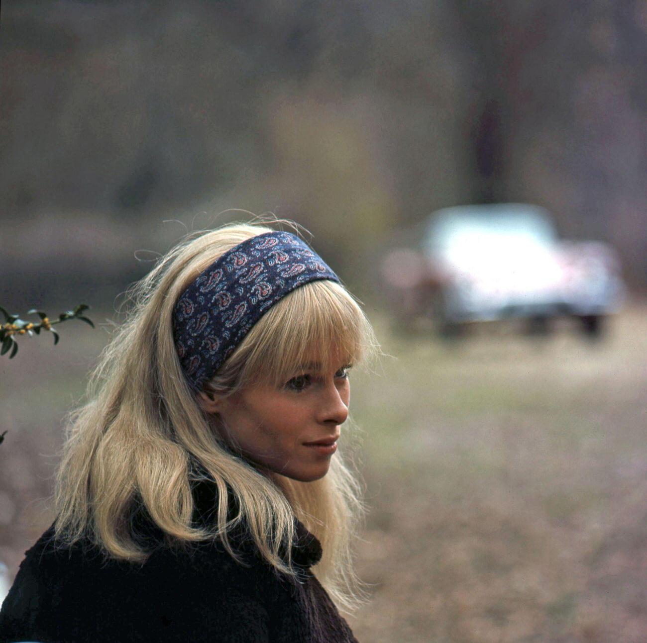 Geraldine Chaplin During The Filming Of &Amp;Quot;Peppermint Frappe&Amp;Quot; In Madrid, Spain, October 9, 1967.